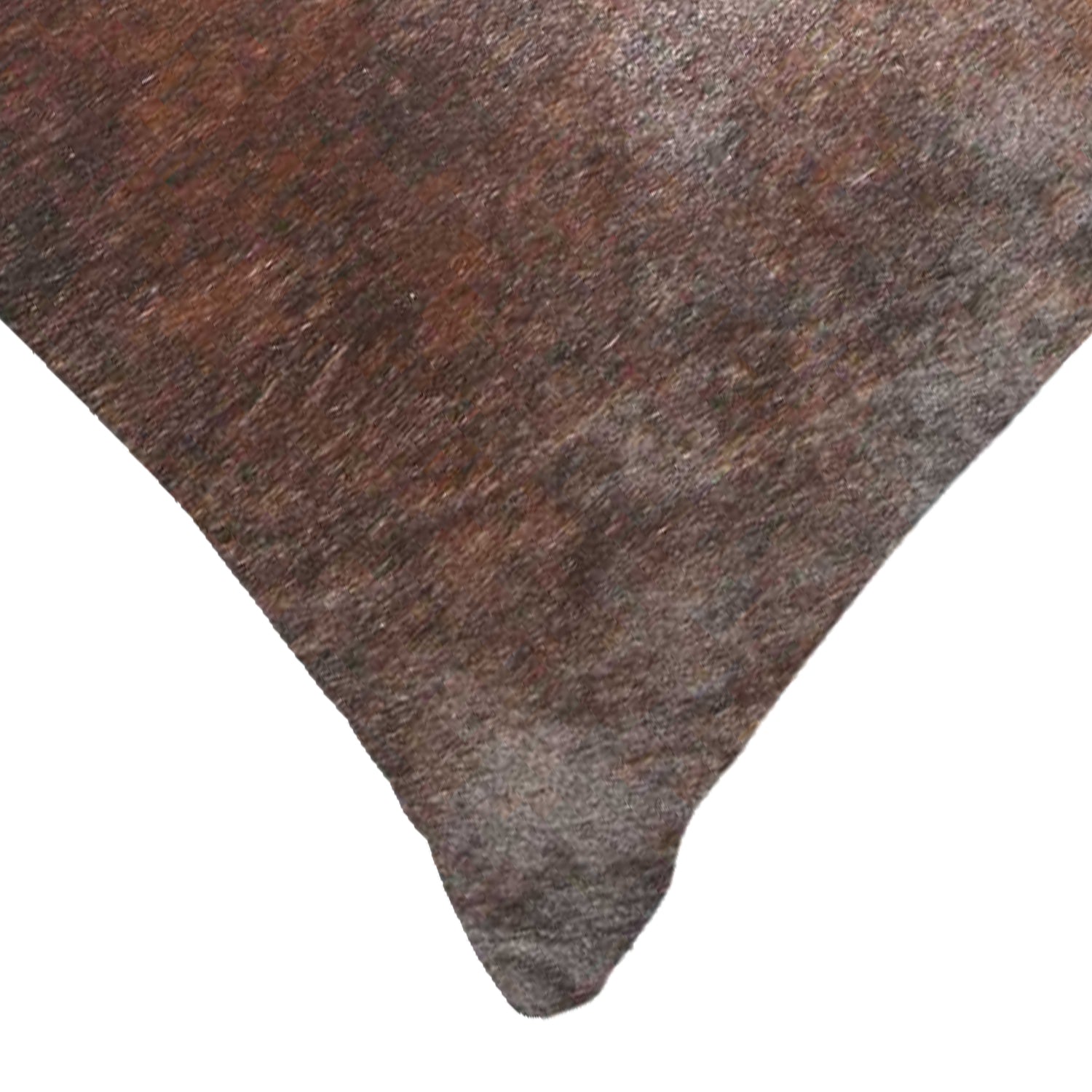 12" x 20" x 5" Brown Cowhide - Pillow