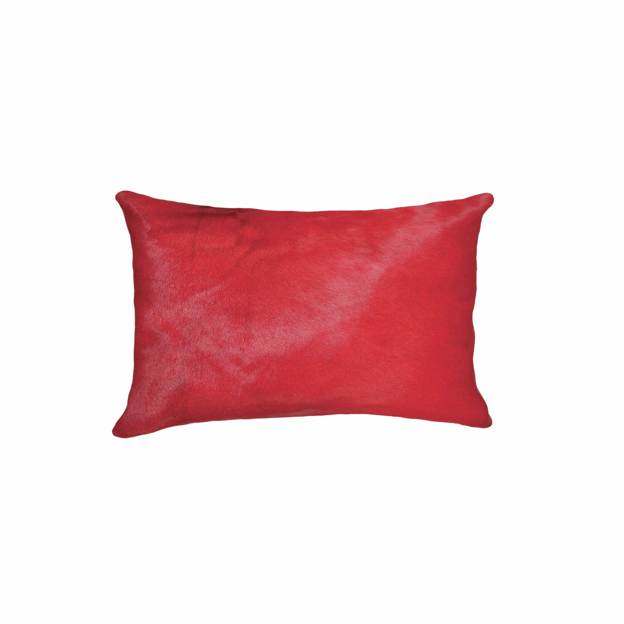 12" x 20" x 5" Firecracker Cowhide - Pillow