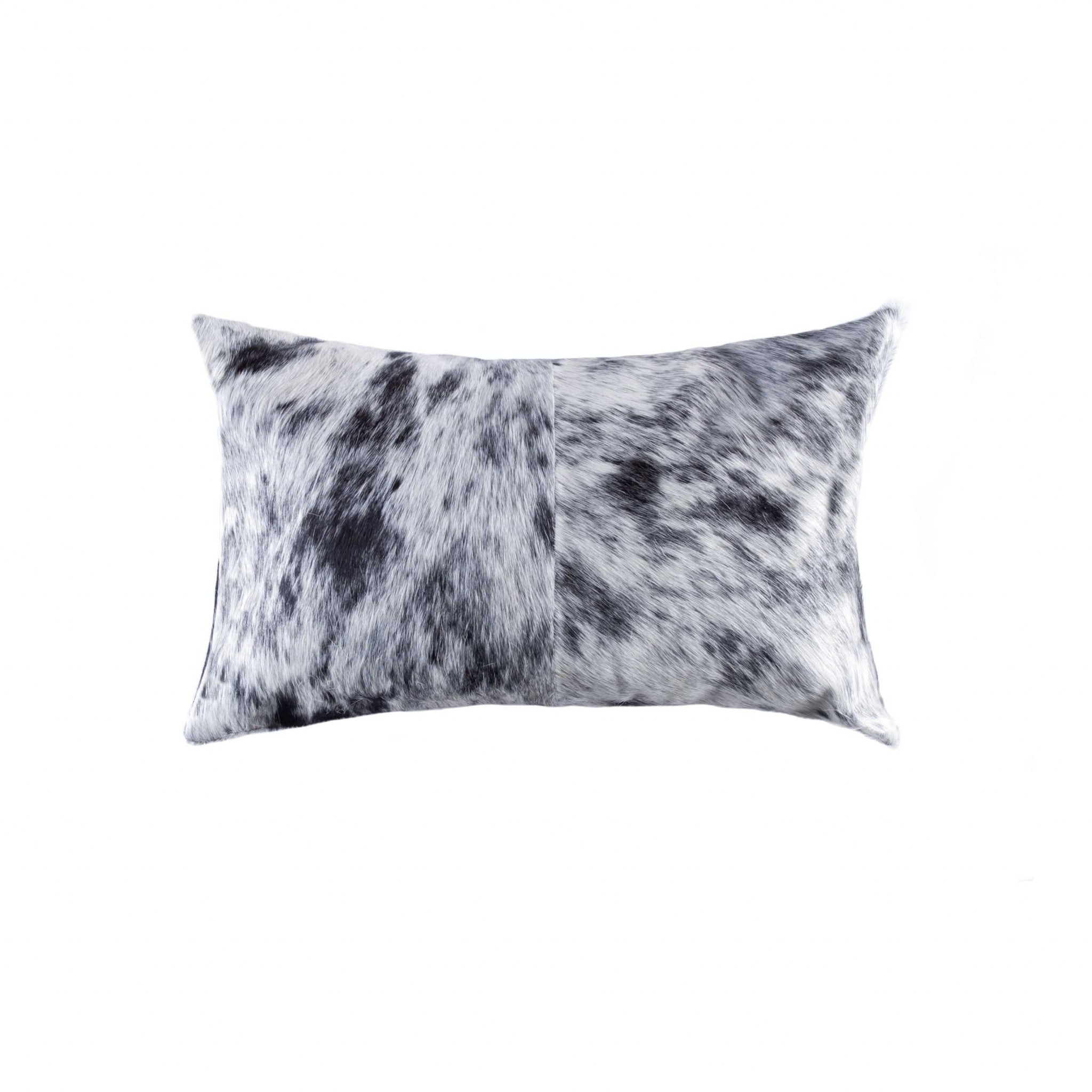 12" x 20" x 5" Brindle Cowhide - Pillow