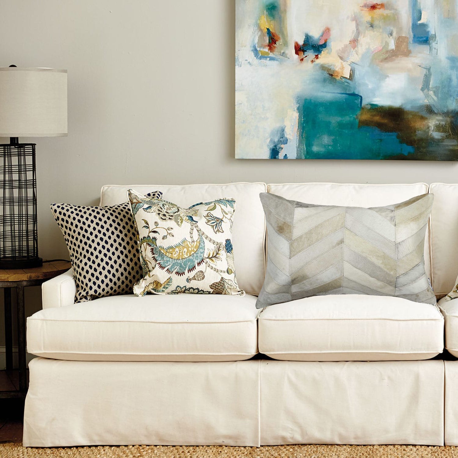 12" x 20" x 5" Natural - Pillow