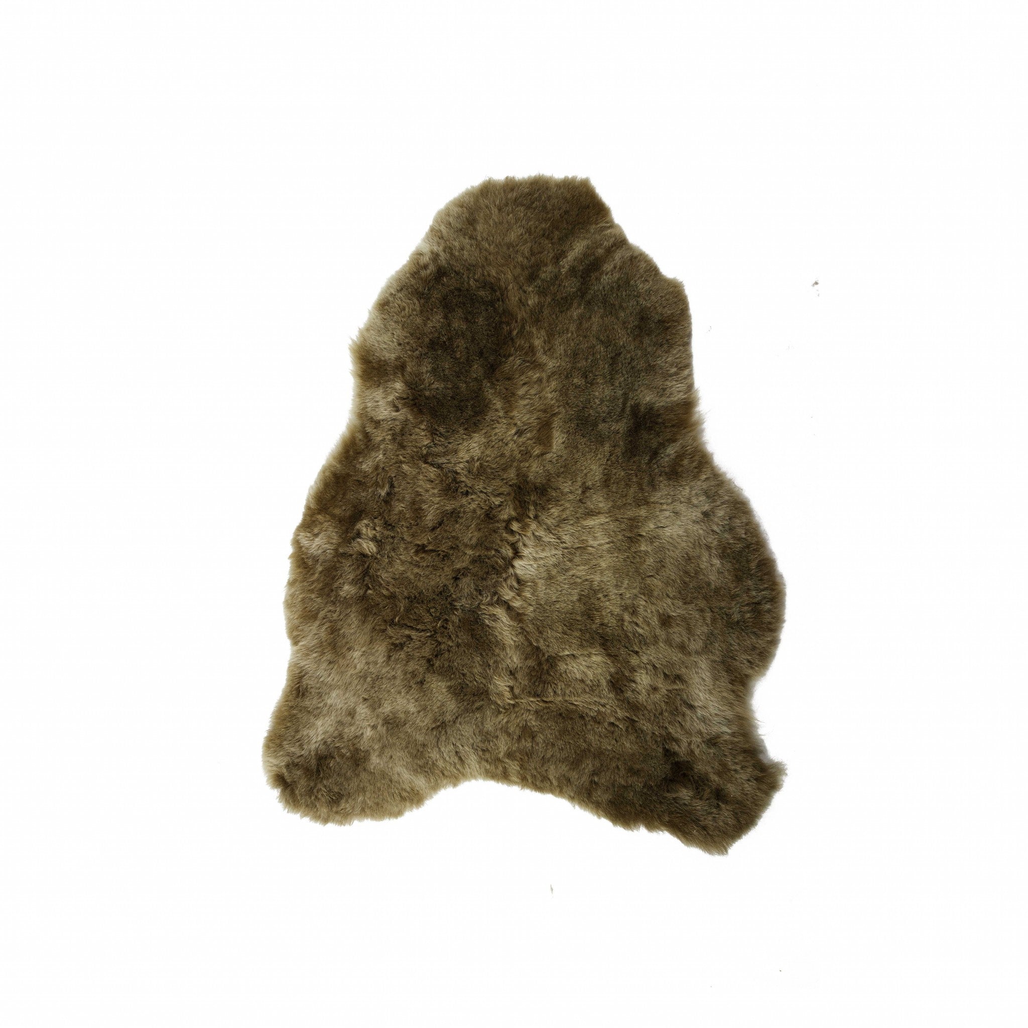 24" x 36" x 1.5" x 2" Fox Sheepskin Single Short-Haired - Area Rug