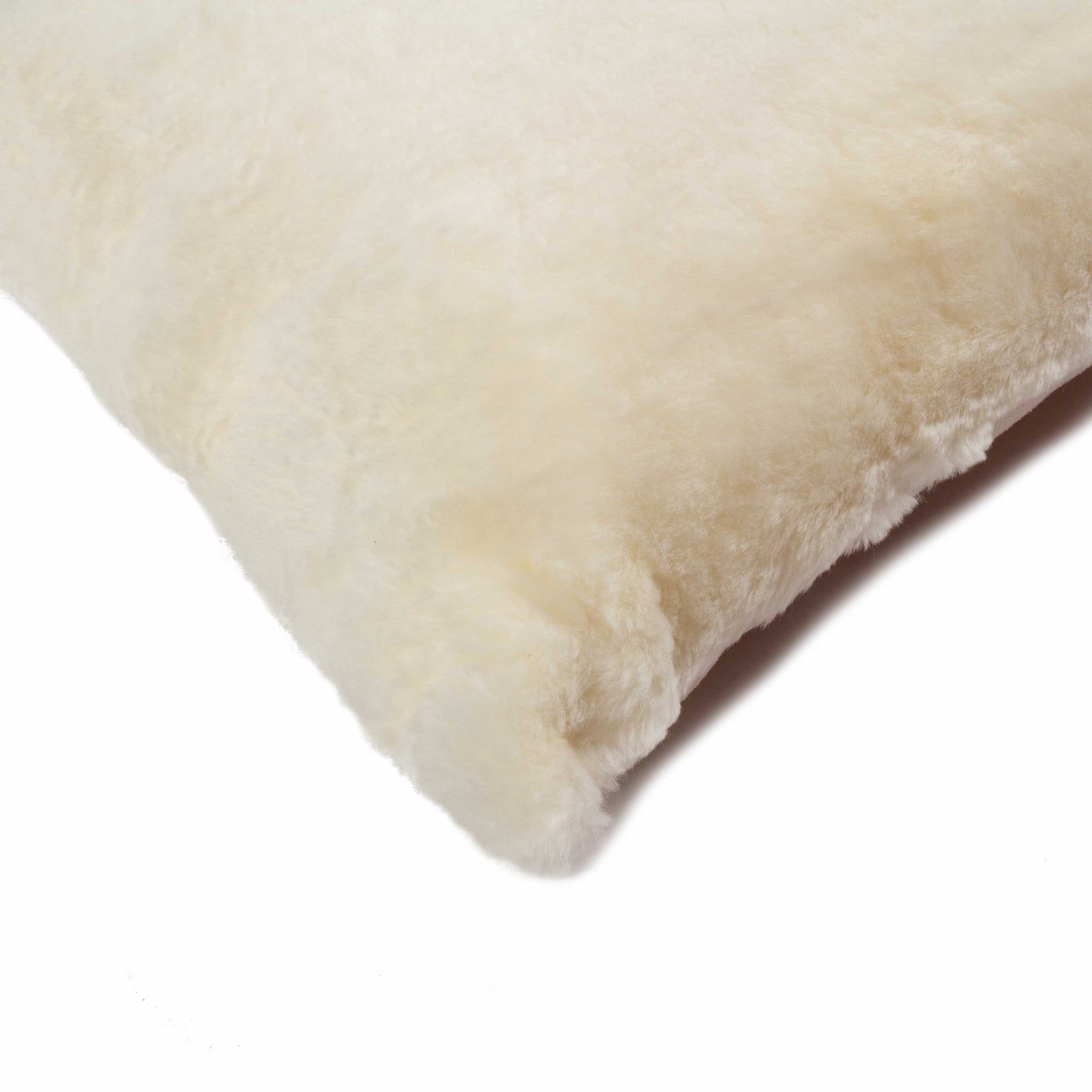 12" x 20" x 5" Natural, Cowhide - Pillow 2-Pack