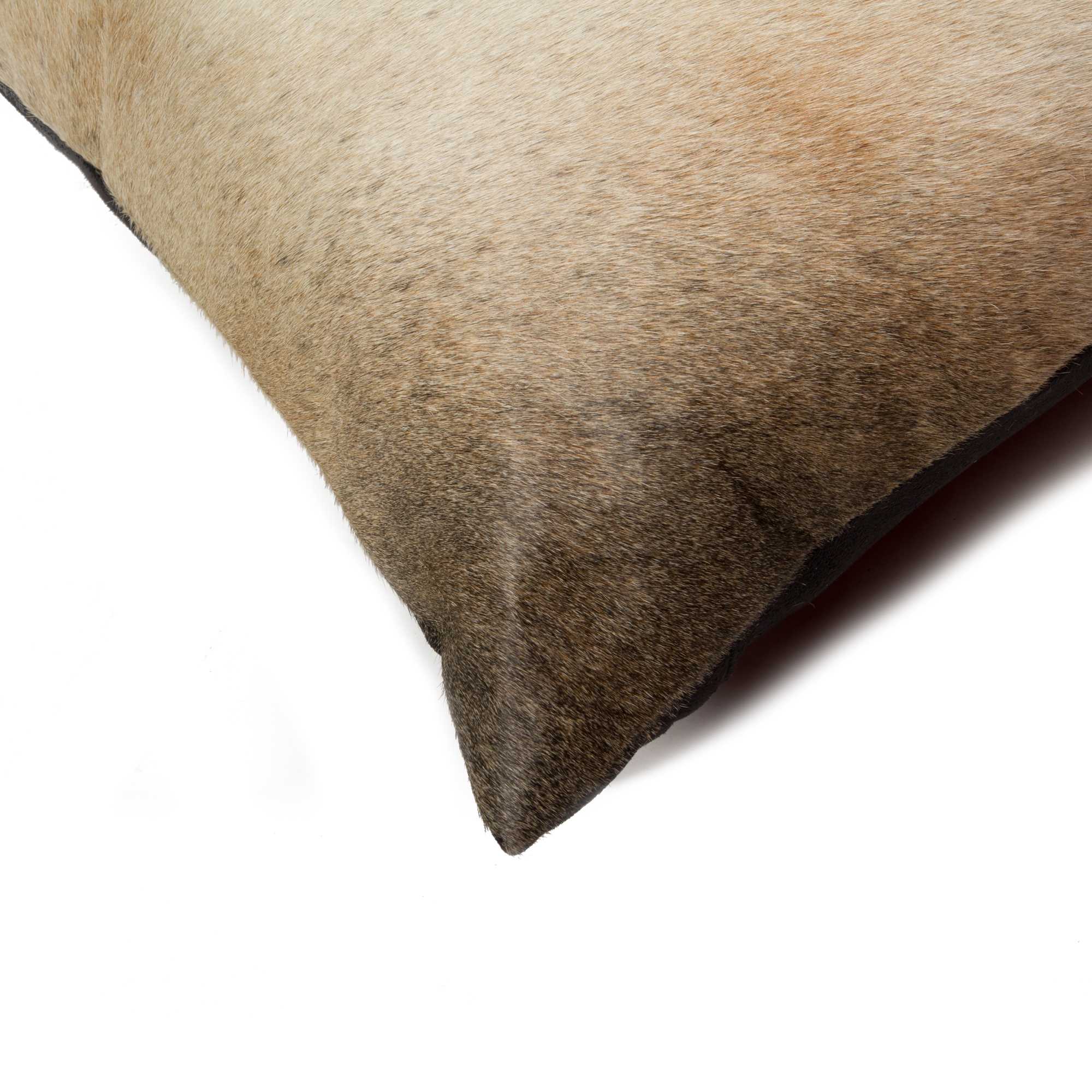18" x 18" x 5" Zebu Cowhide - Pillow