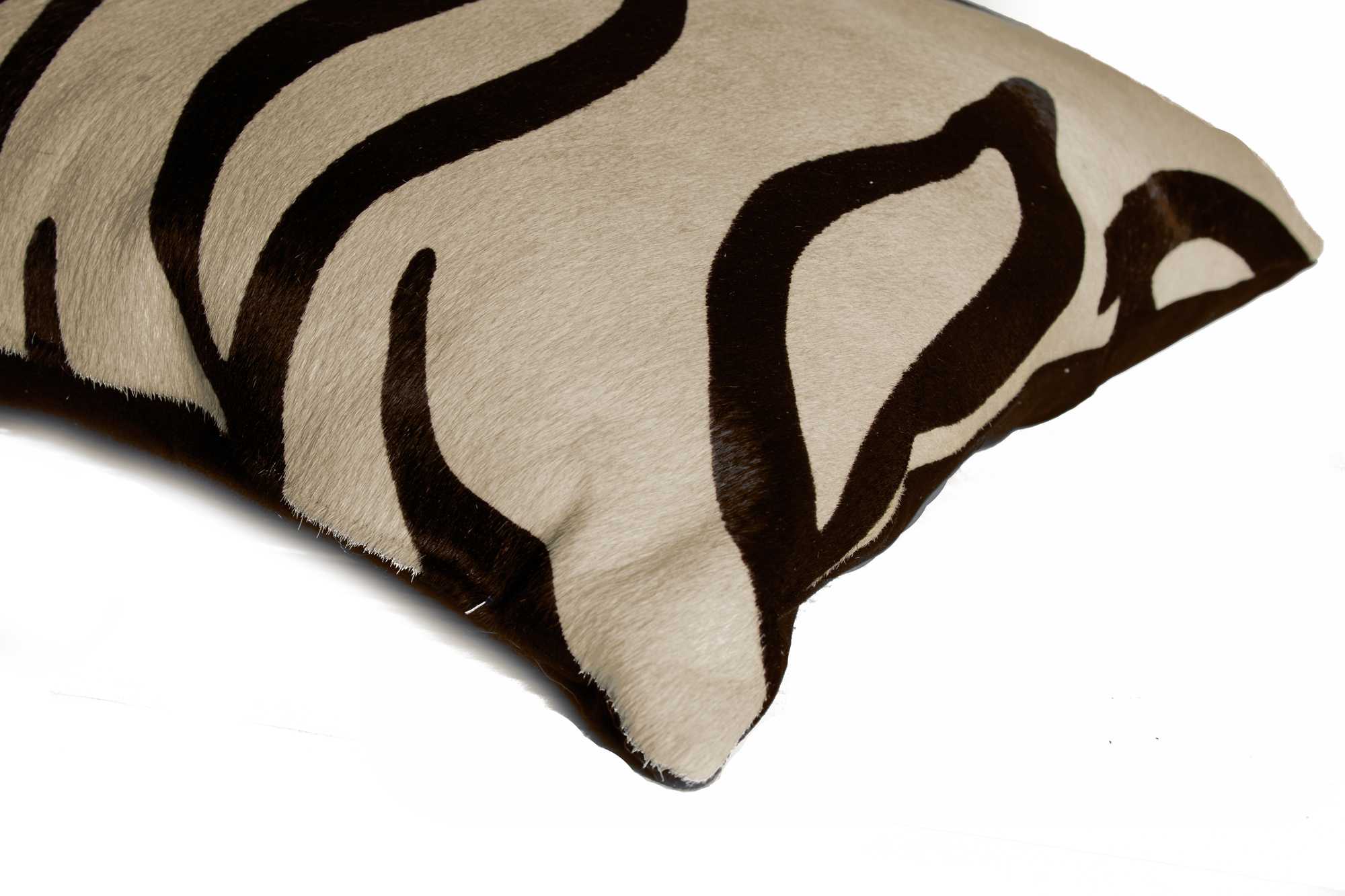 12" x 20" x 5" Natural Cowhide - Pillow