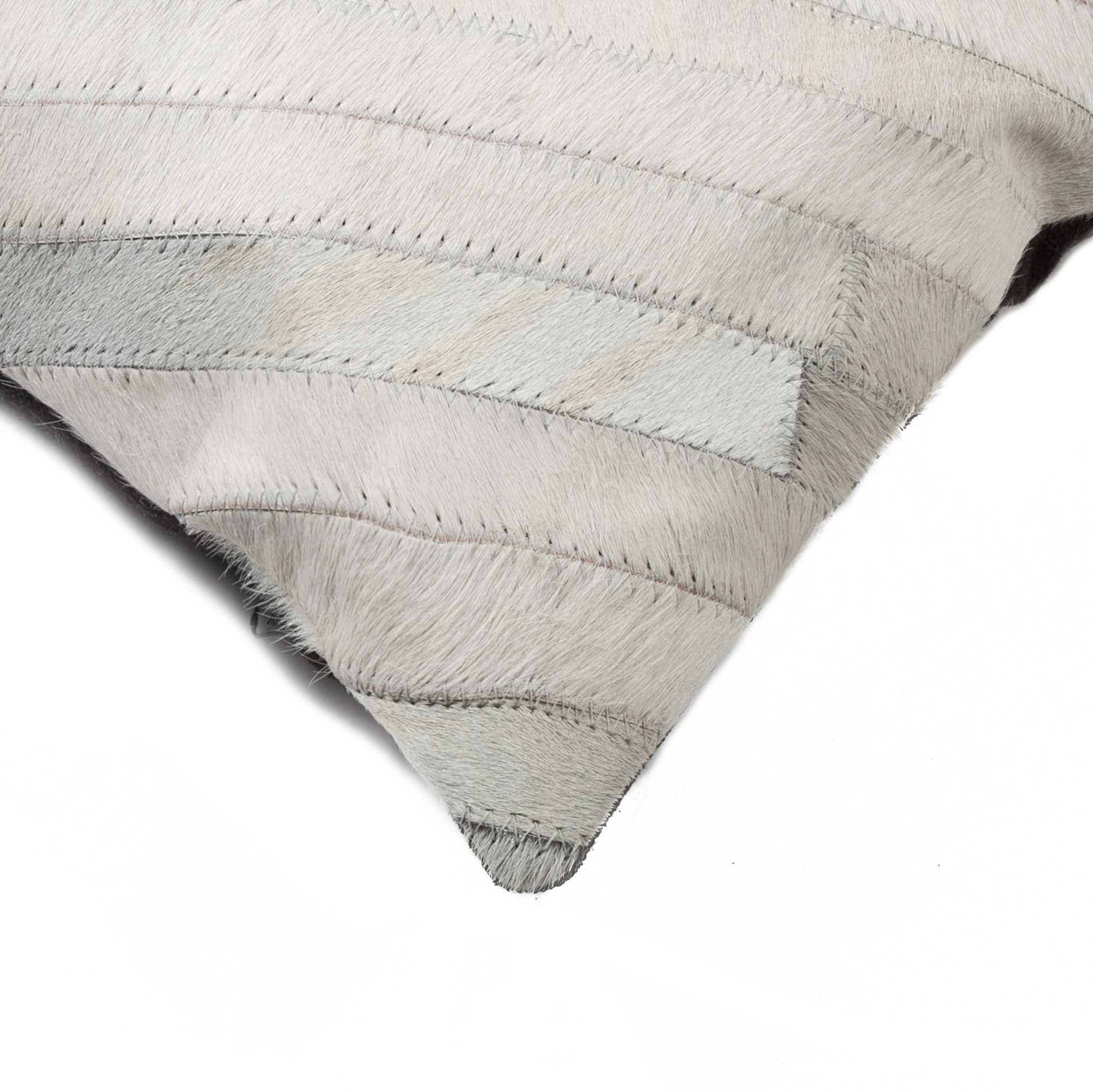 12" x 20" x 5" Gray Mosaik - Pillow