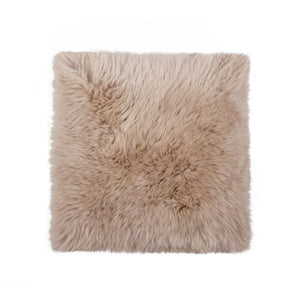 16" x 16" Taupe, Sheepskin - Seat/Chair Cover