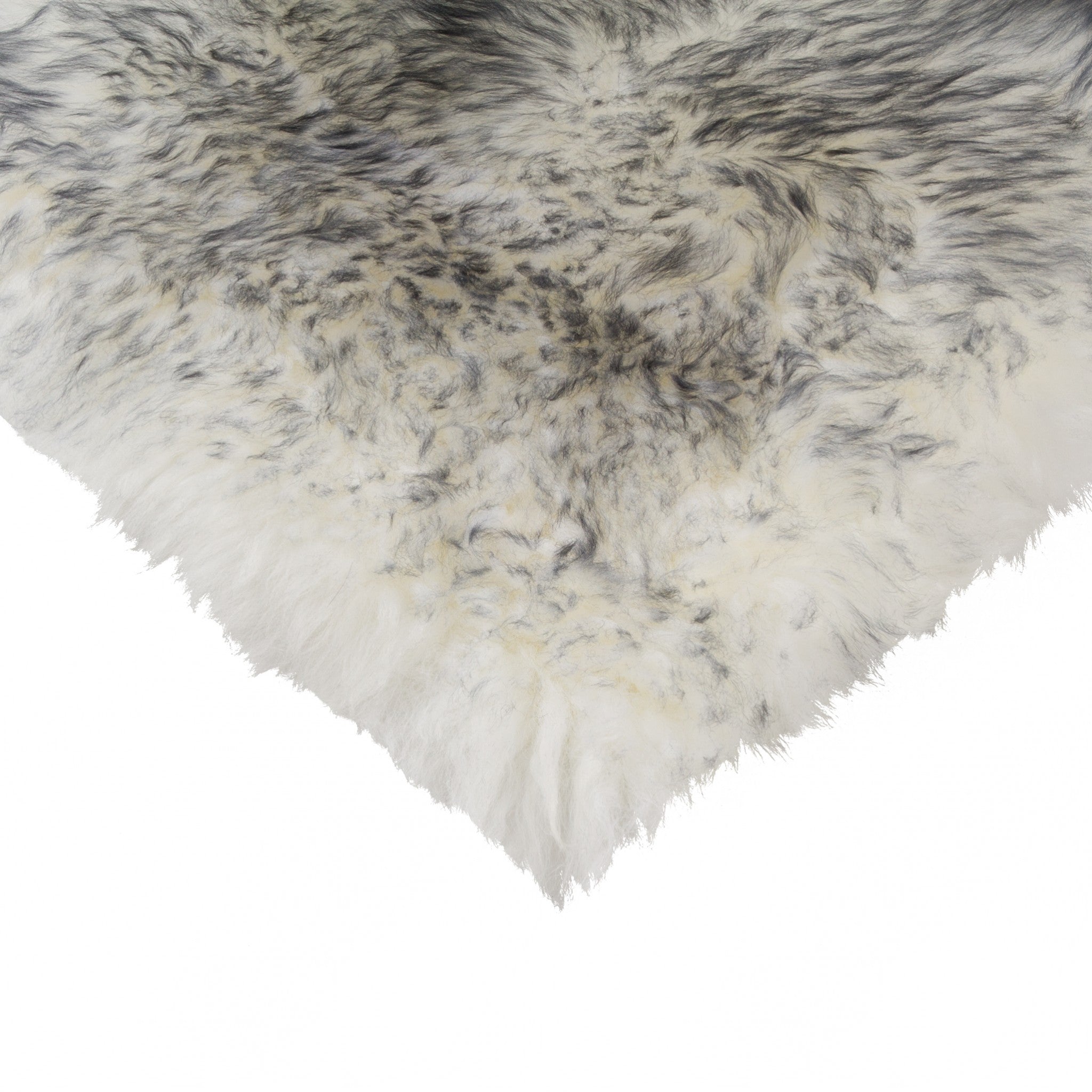16" X 16" Gradient Gray, Sheepskin - Seat/Chair Cover