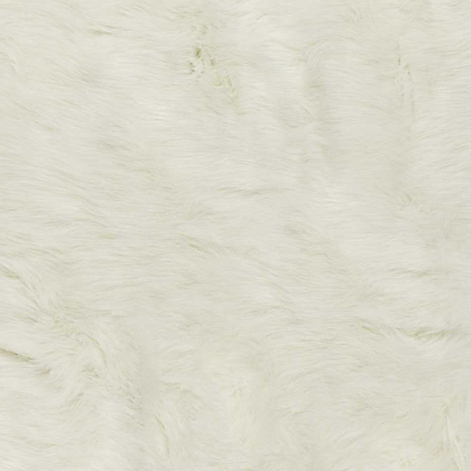 63" x 90" Off White Faux Hide Super Soft Area Rug