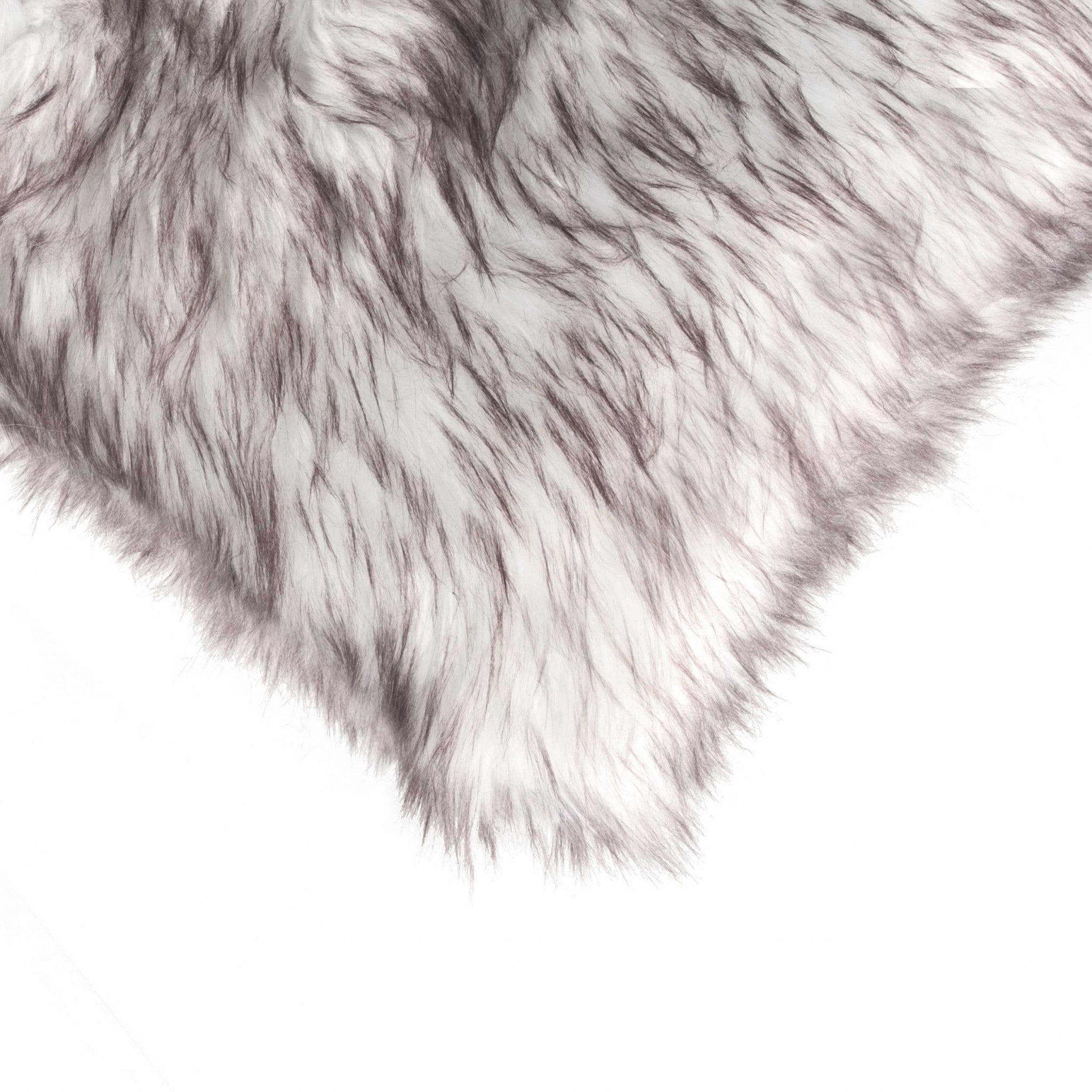 18" x 18" x 5" Gradient Chocolate Faux Fur - Pillow
