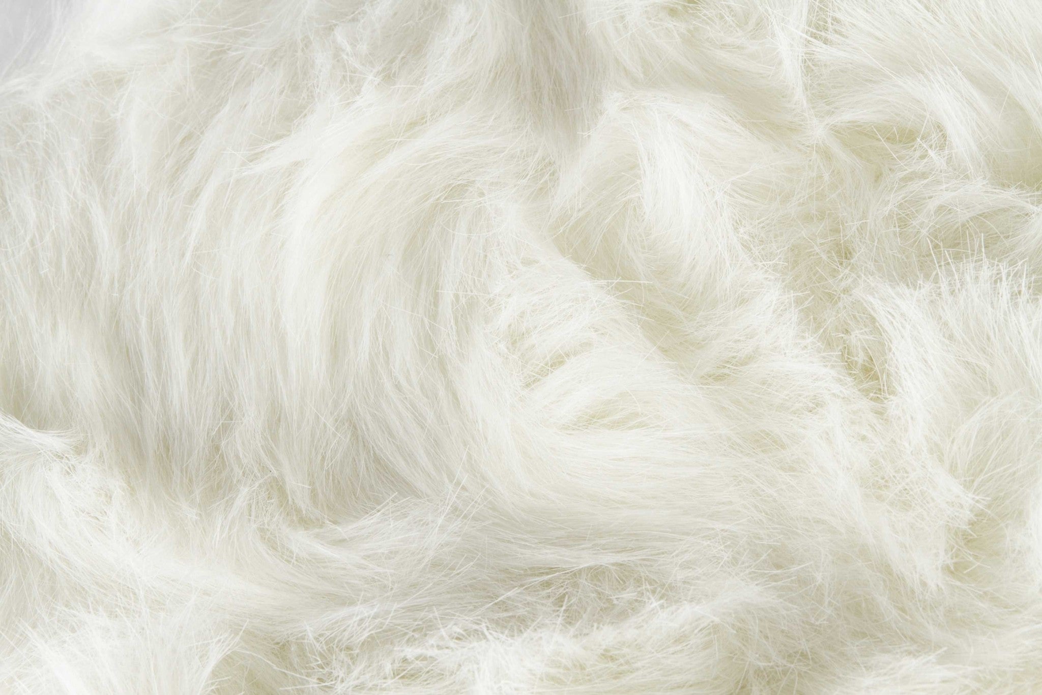 2" x 16" x 16" Acrylic Plush, Microsuede and Polyfill Off White Chair Pads