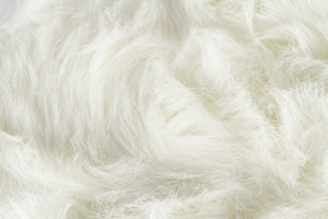 2" x 16" x 16" Acrylic Plush, Microsuede and Polyfill Off White Chair Pads