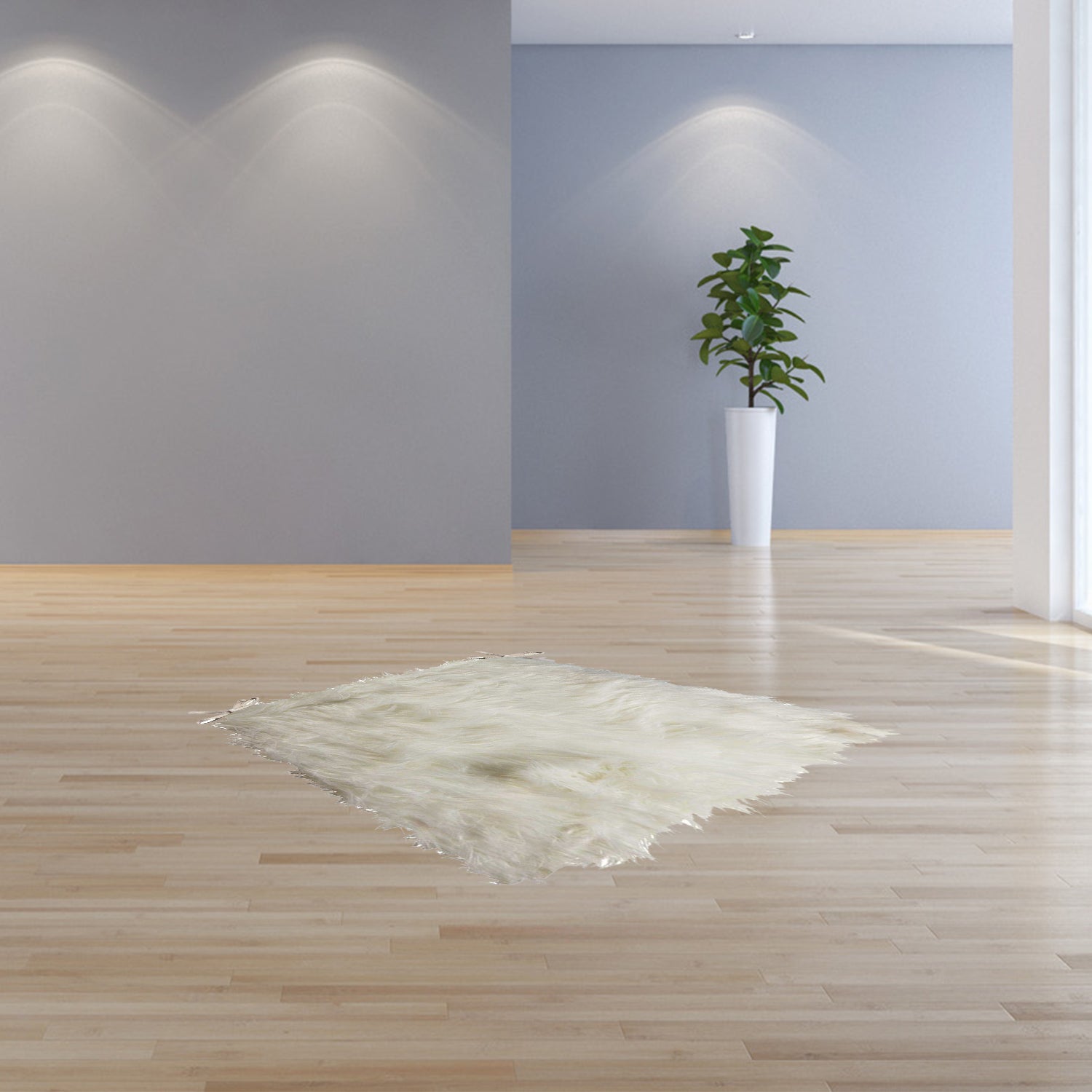 60" x 84" Natural Cowhide - Area Rug