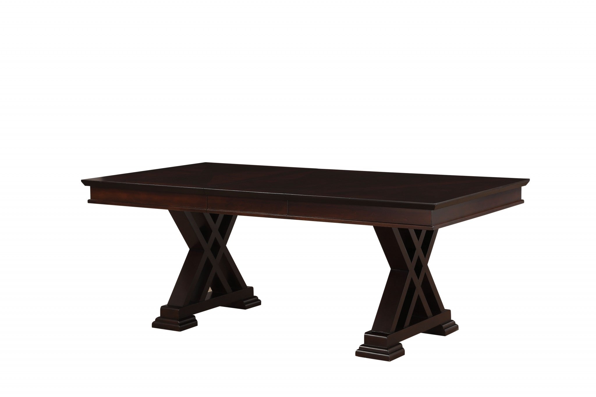 6078" X 42" X 30" Espresso Poplar Dining Table
