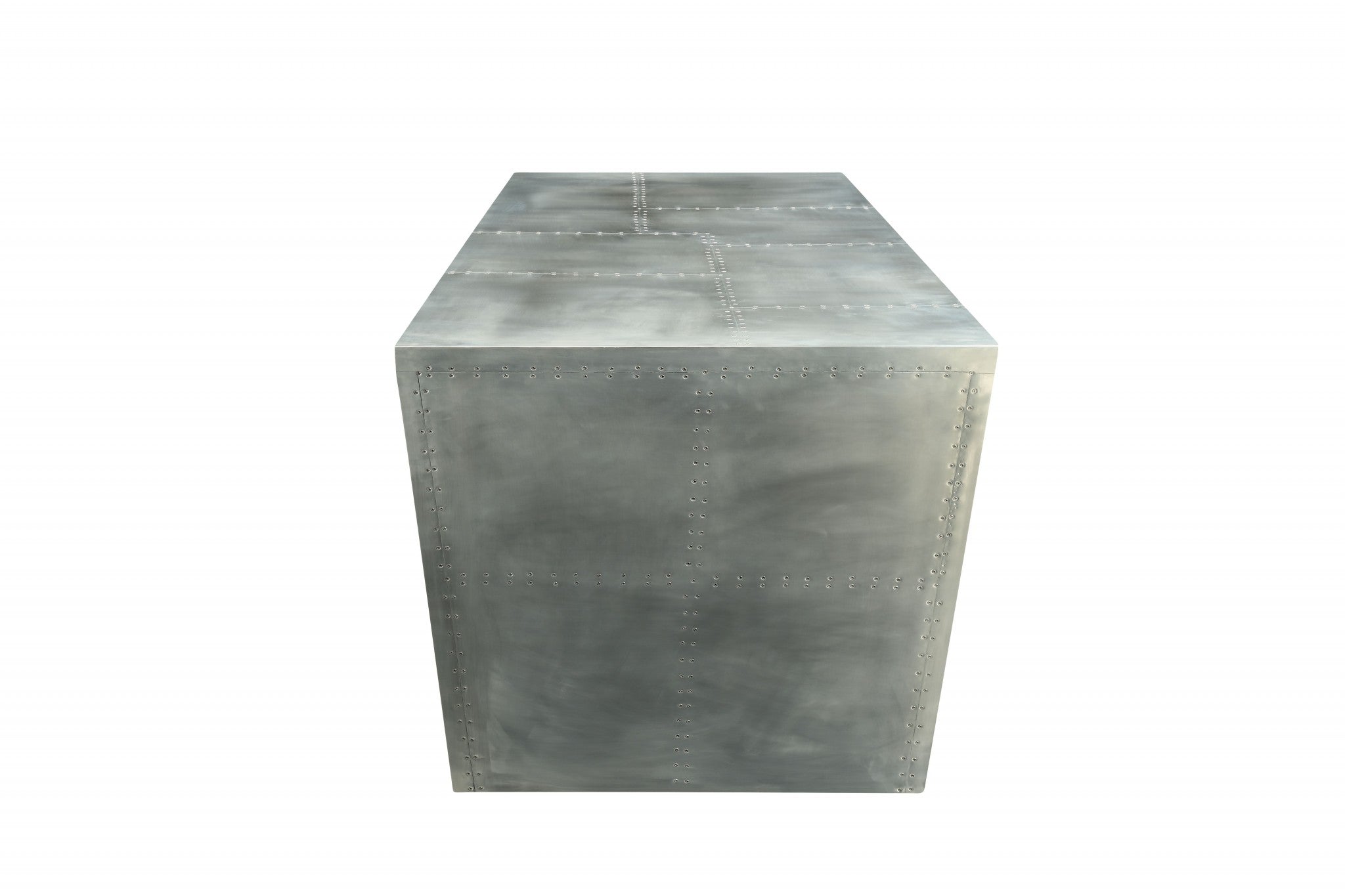 71" X 32" X 31" Aluminum Desk