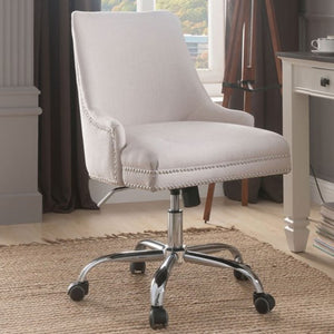 24" X 26" X 38" Beige Plywood Office Chair