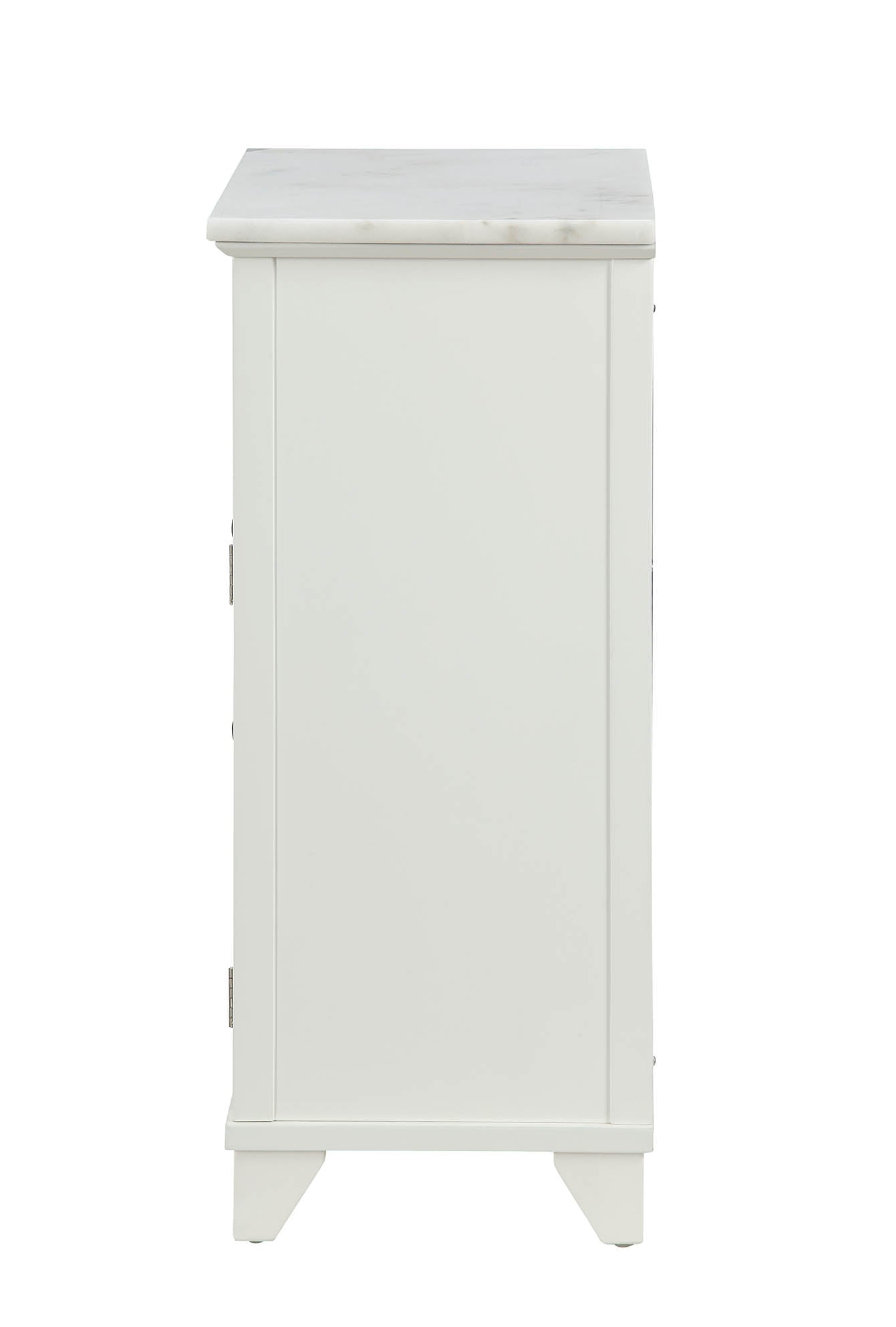 16" X 13" X 30" White Cabinet