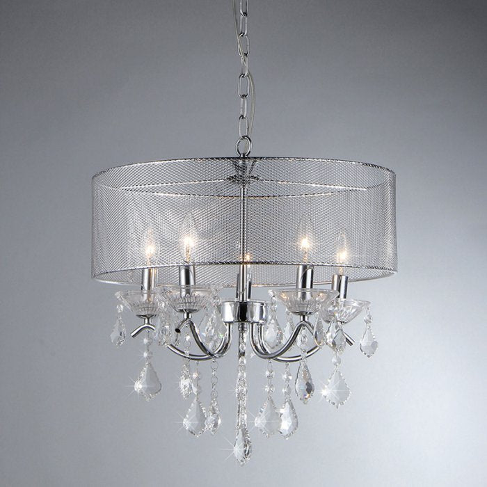 Crystal 5-light Pendant Lamp
