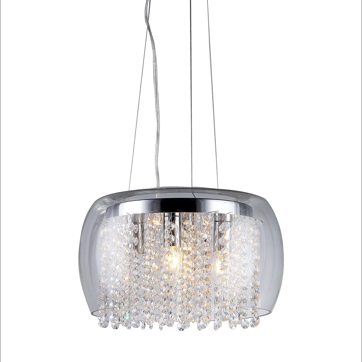Nereids Chrome Chandelier