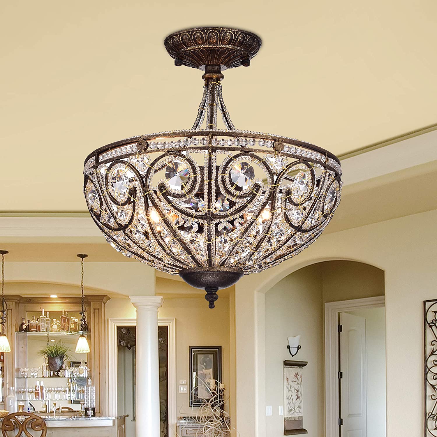 Drake Modern Roman Chandelier