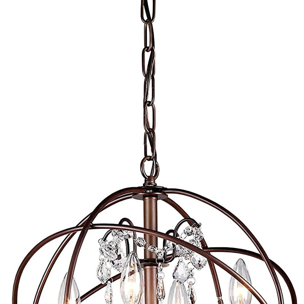 Edwards Antique Bronze 32-inch Chandelier