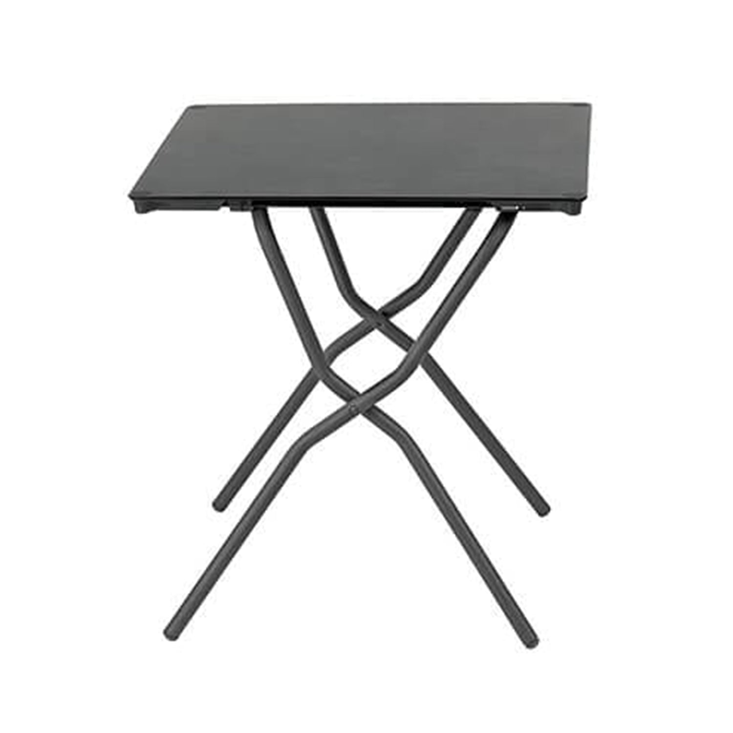 Big Folding Table 54.7" X 31.1"  Titane Finish Table Top