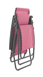 Zero Gravity Recliner - Basalt Steel Frame - Begonia Fabric