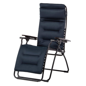 Zero Gravity Recliner - Black Steel Frame - Acier Duo Fabric