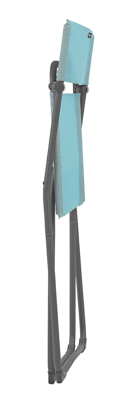 Folding Chair - Set of 2 - Basalt Steel Frame - Lac Fabric