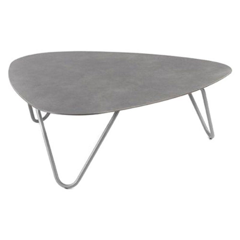 Table - Titane Steel Frame - Volcanic Finish Table Top