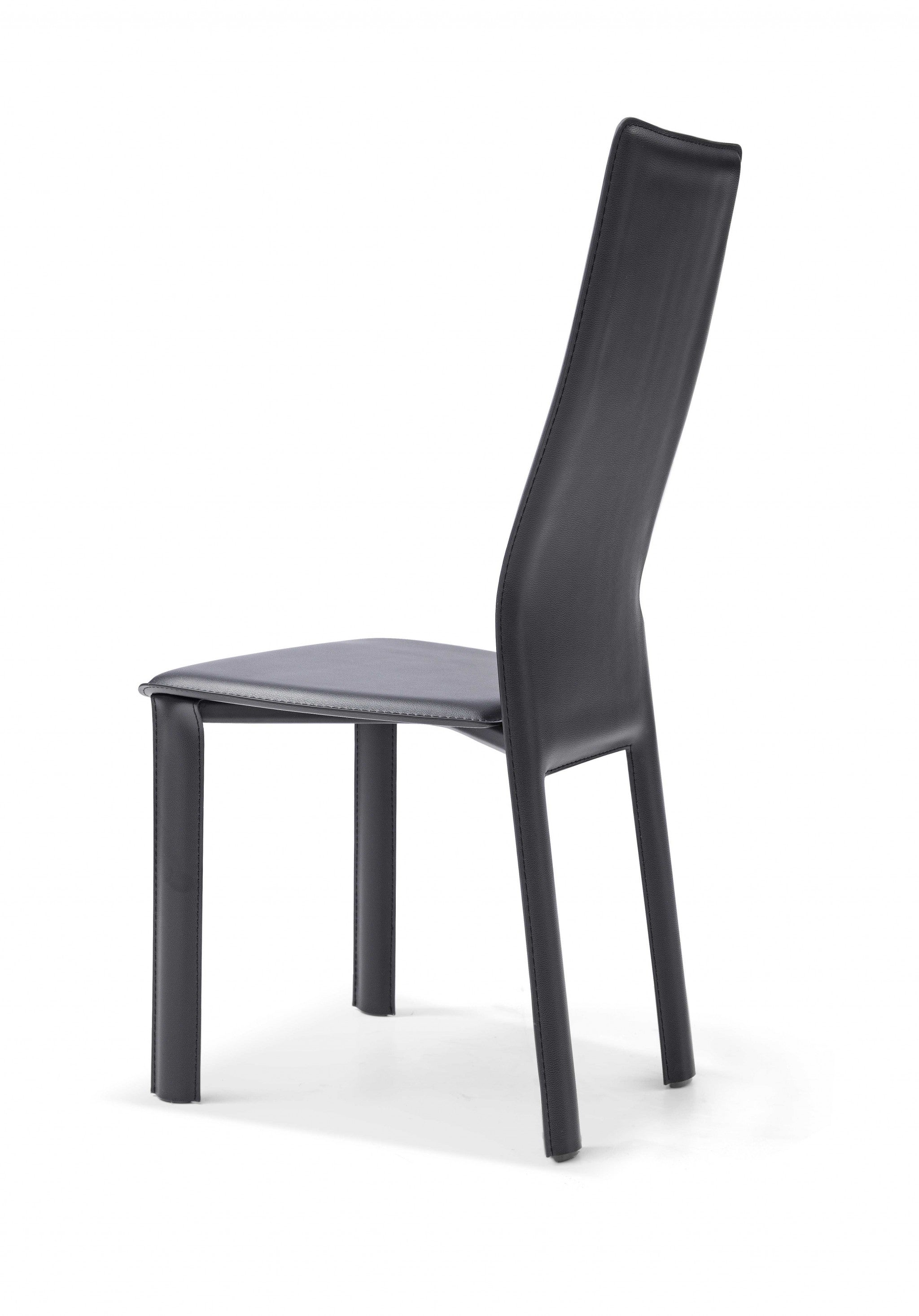 18" X 23" X 41" Grey Aluminum Dining Chair