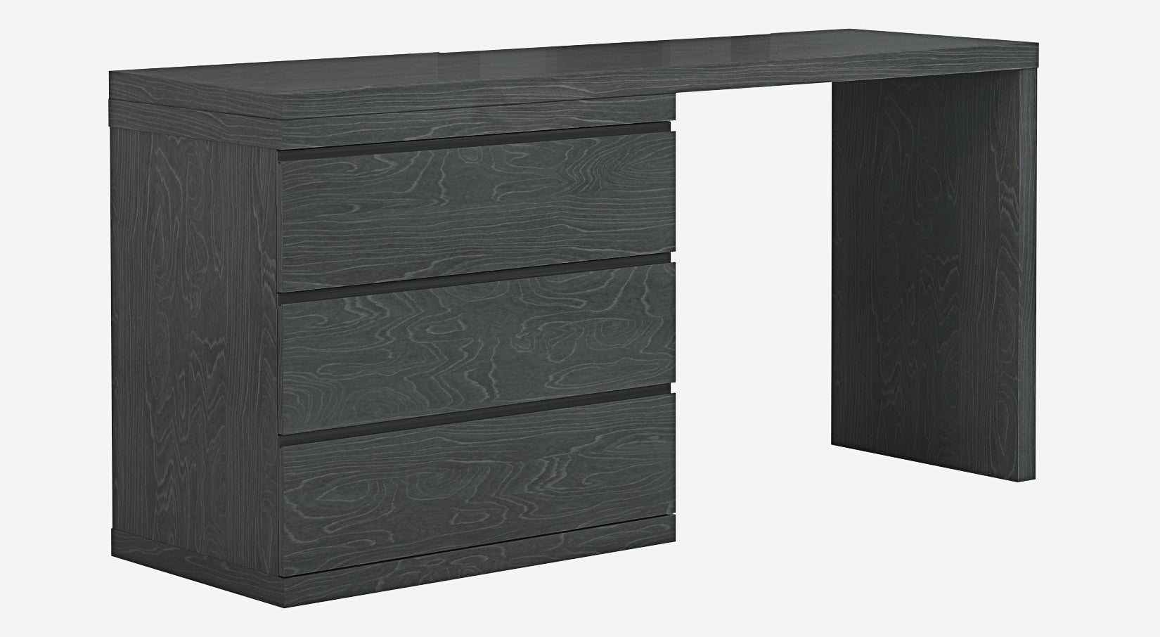 65" X 20" X 32" Gray Double Dresser Extension