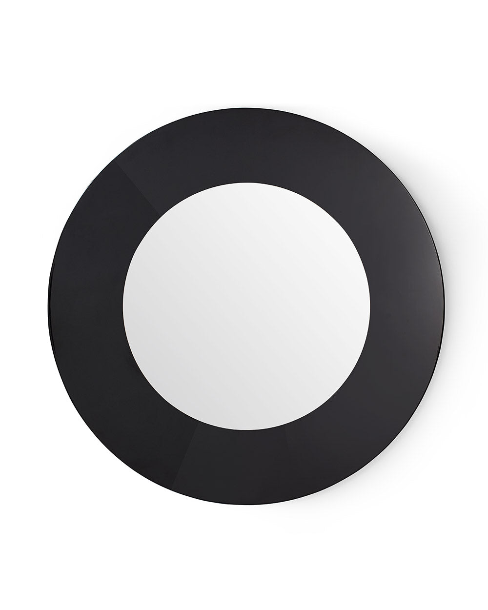 Mirror In High Gloss Black Lacquer