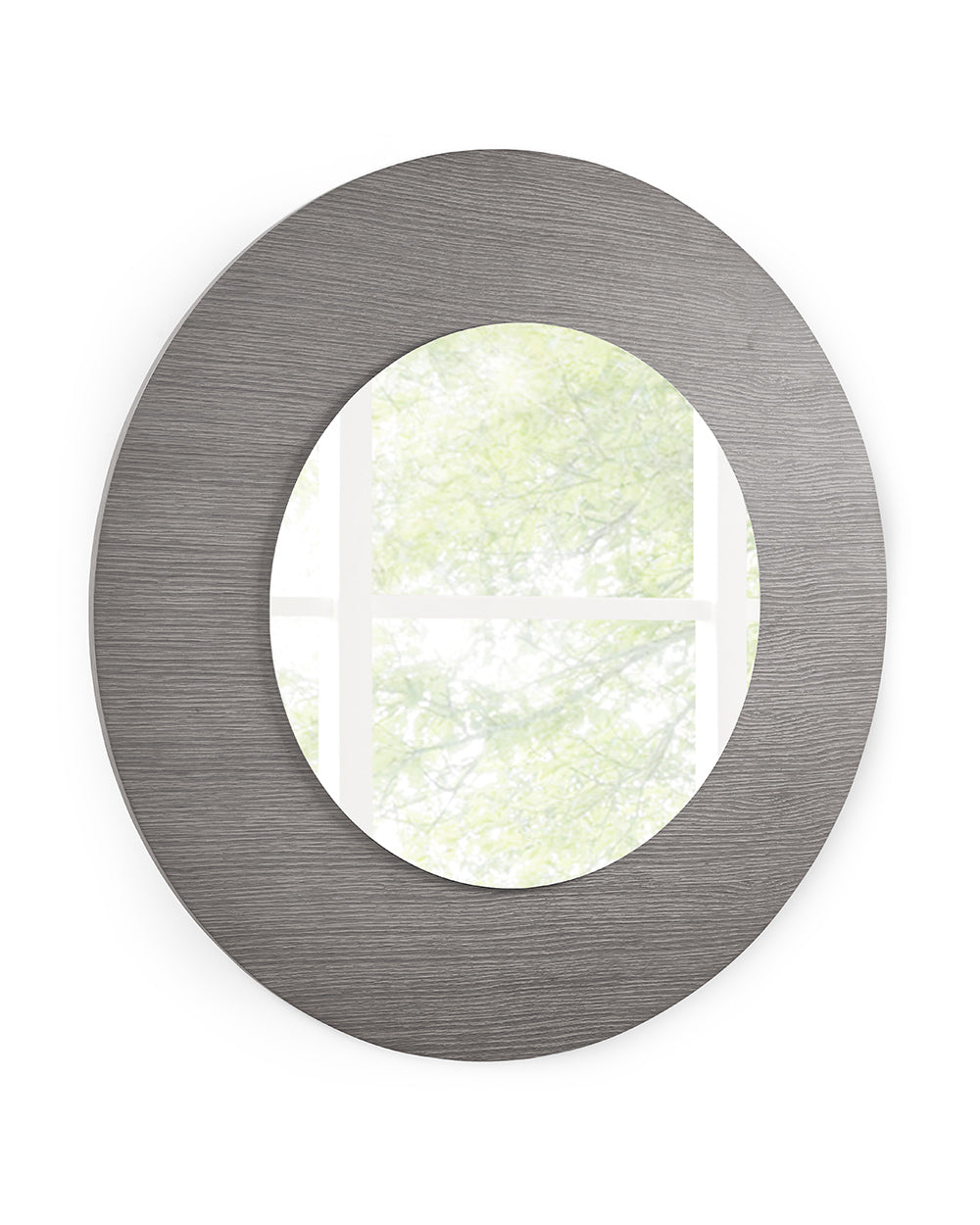Mirror In All Gray Oak Veneer