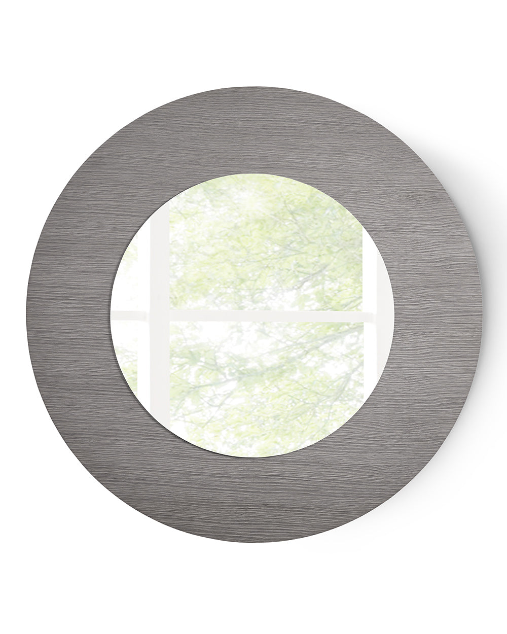 Mirror In All Gray Oak Veneer