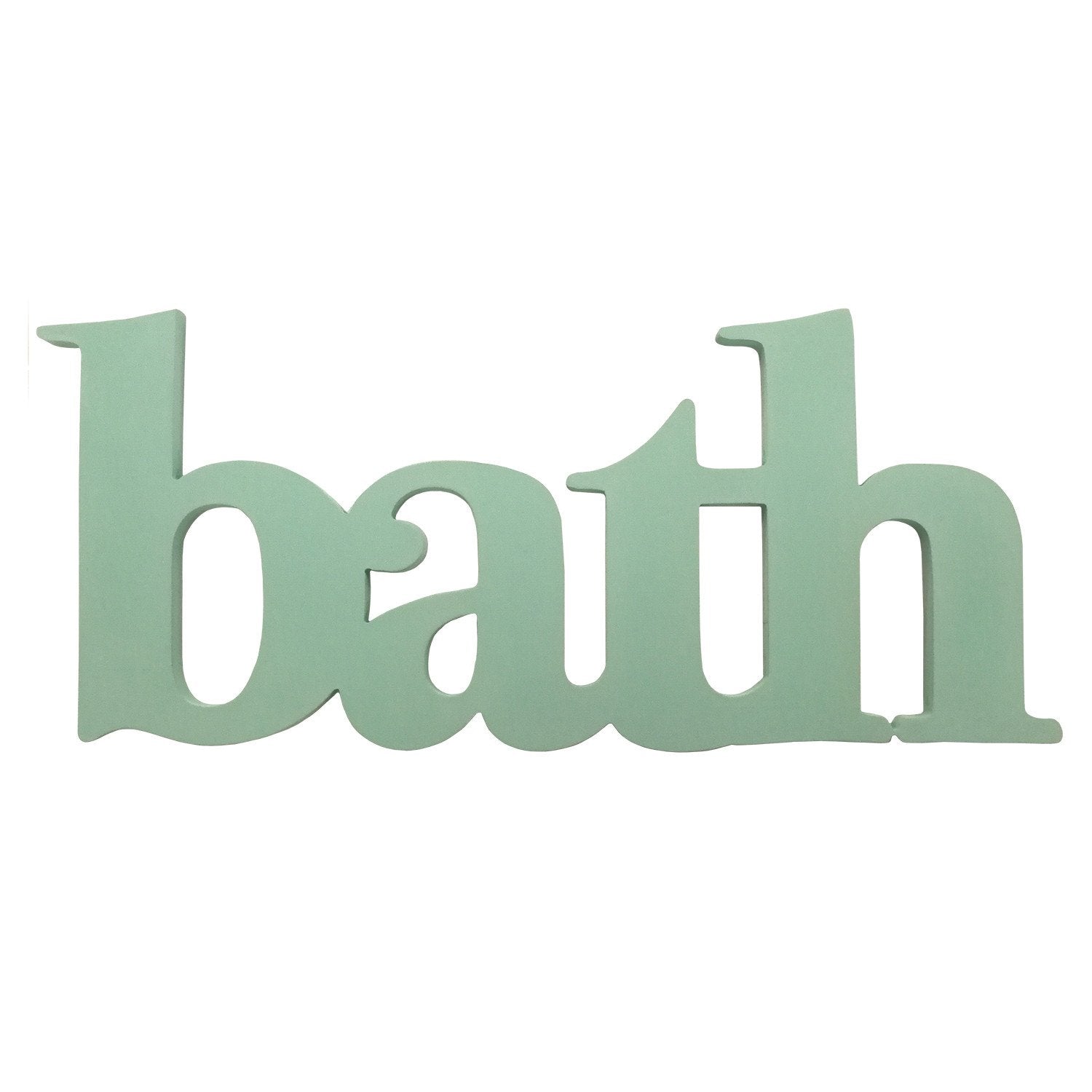 Seafoam Bath Wall Decor
