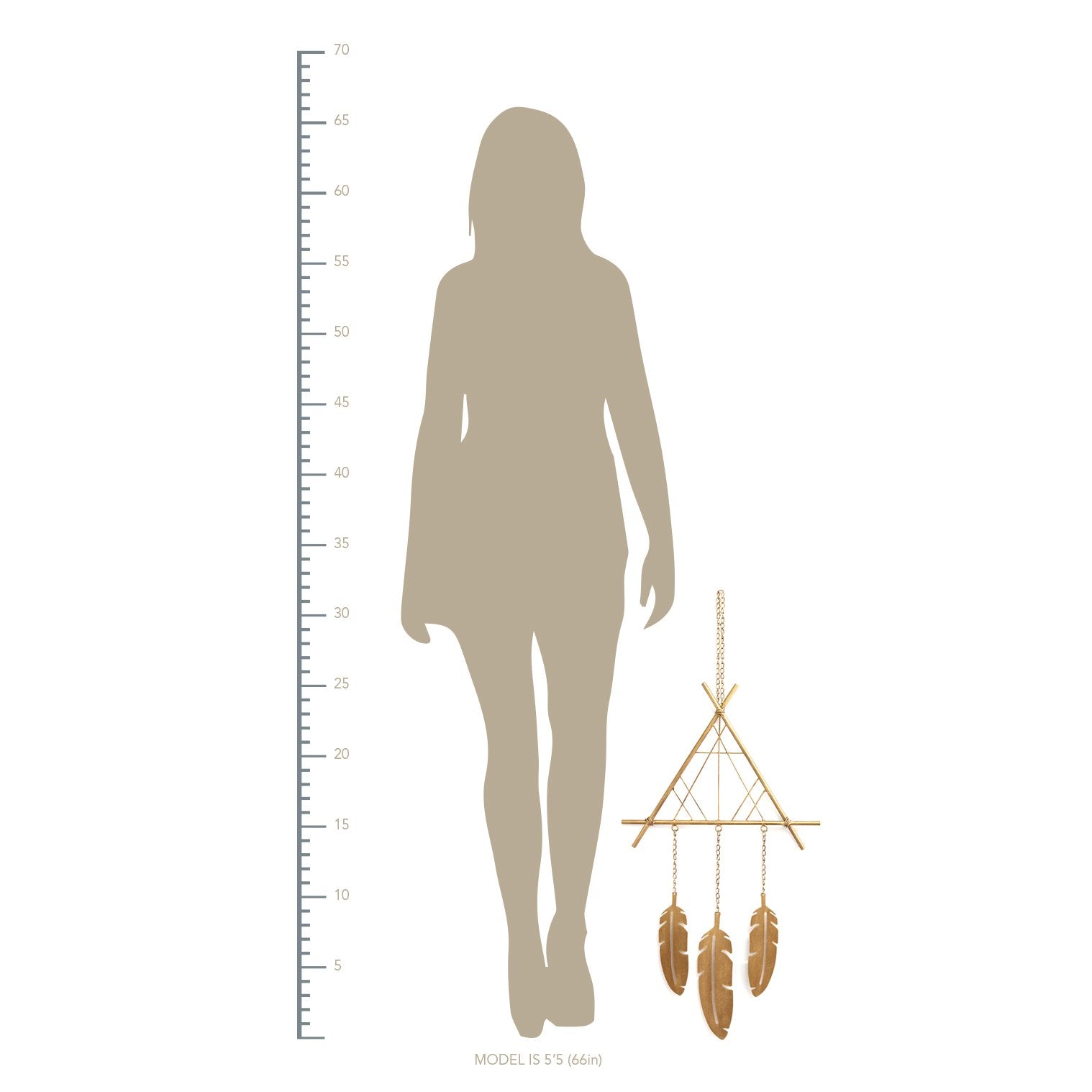 Handcrafted Boho Metal Dream Catcher