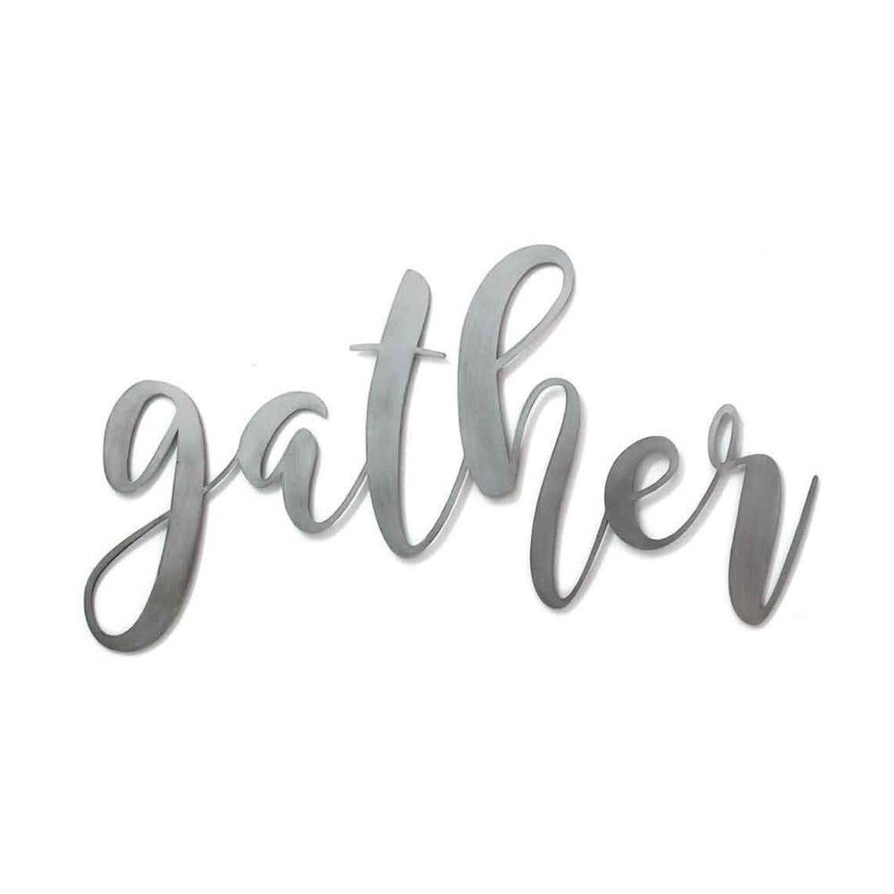 Gather' Metal Tiles Wall Decor