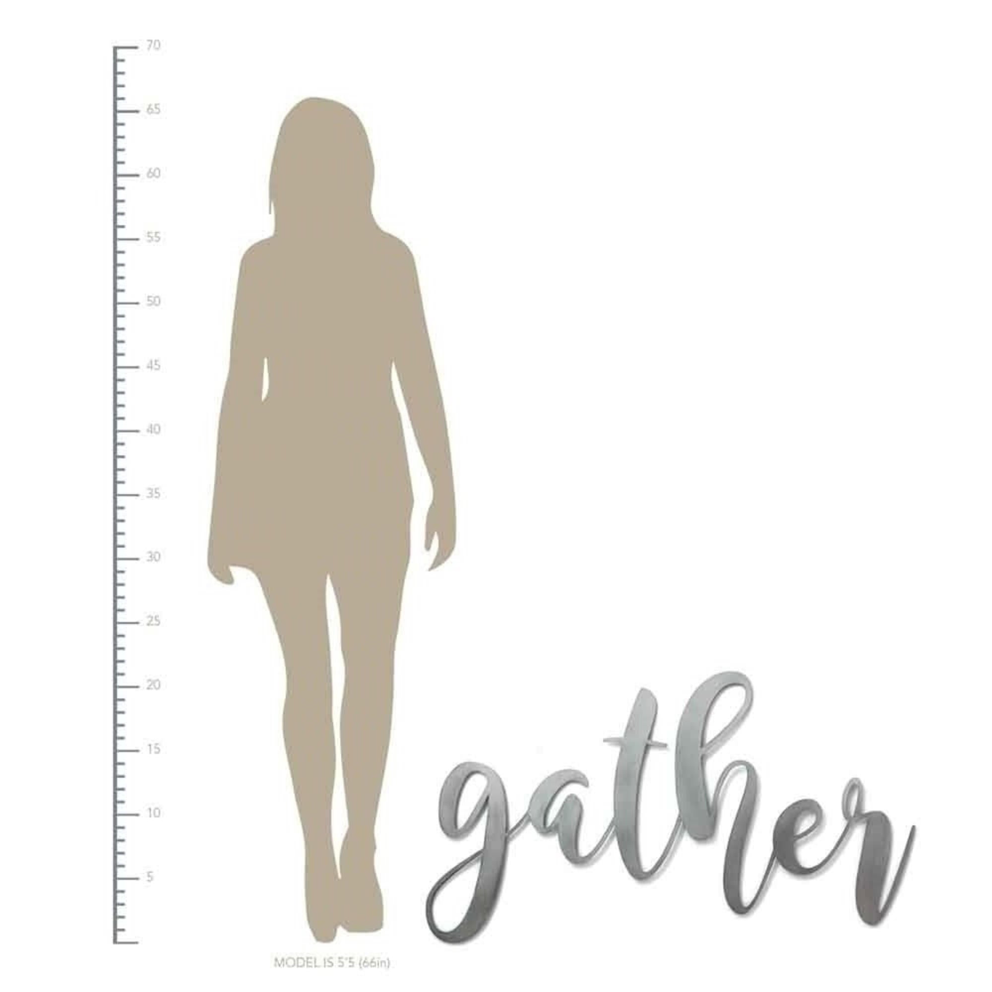 Gather' Metal Tiles Wall Decor