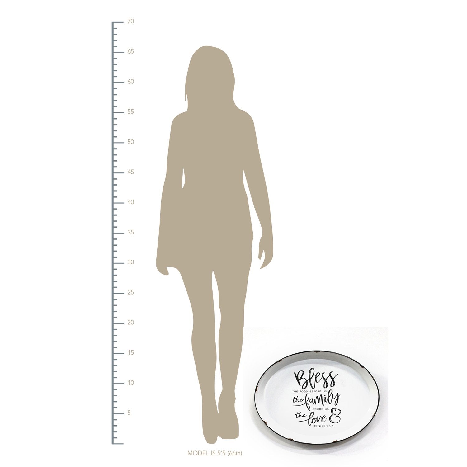 Bless  Family  And Love Metal Wall Decor