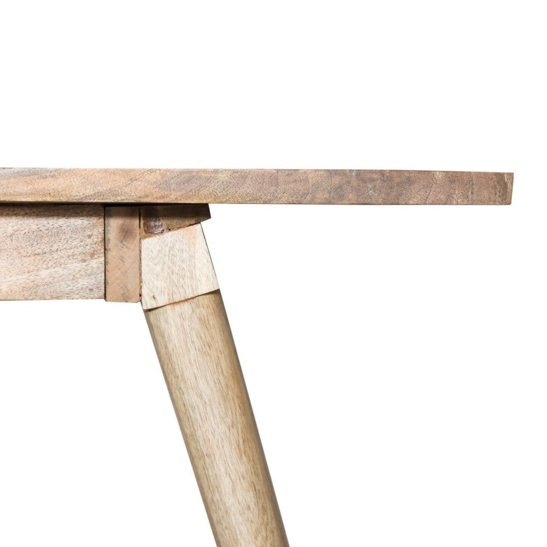 64" X 36" X 30" Honey Wood Dining Table Small