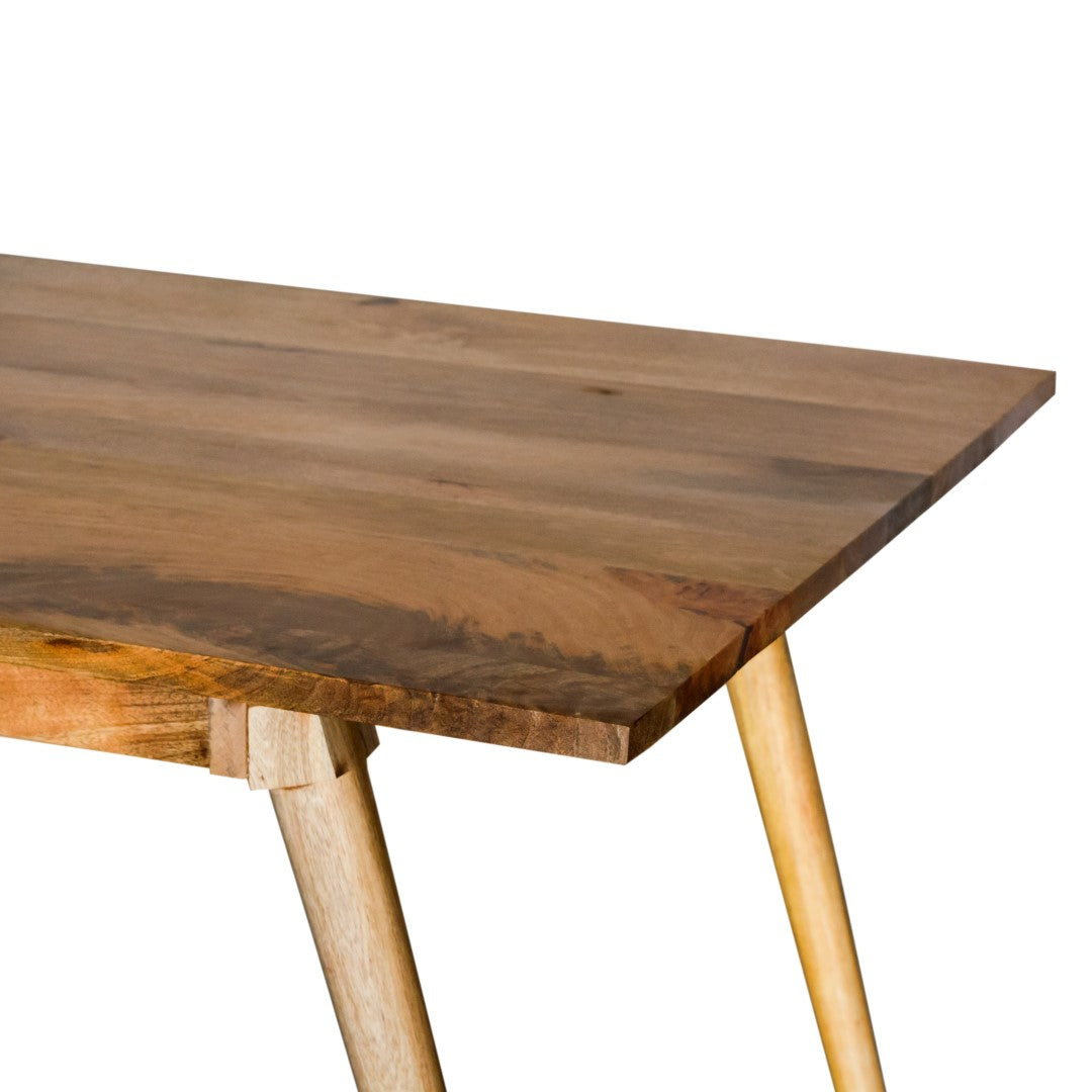64" X 36" X 30" Honey Wood Dining Table Small
