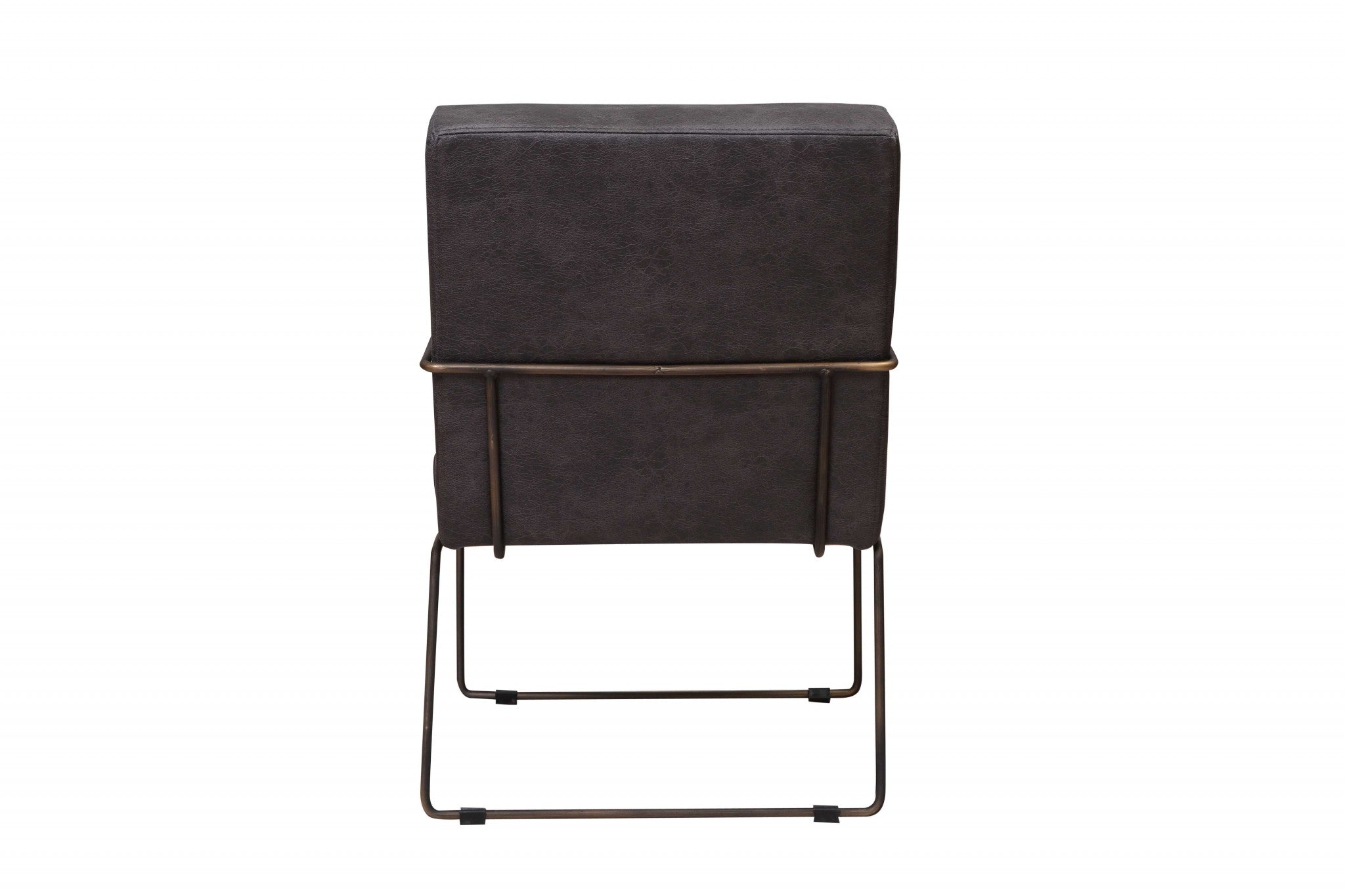 30" X 22" X 32" Grey Foam Metal Fabric Plywood Arm Chair
