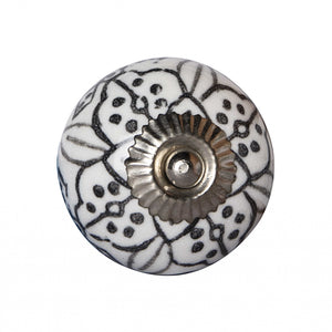 1.5" x 1.5" x 1.5" Black, Gray and Silver - Knobs 12-Pack