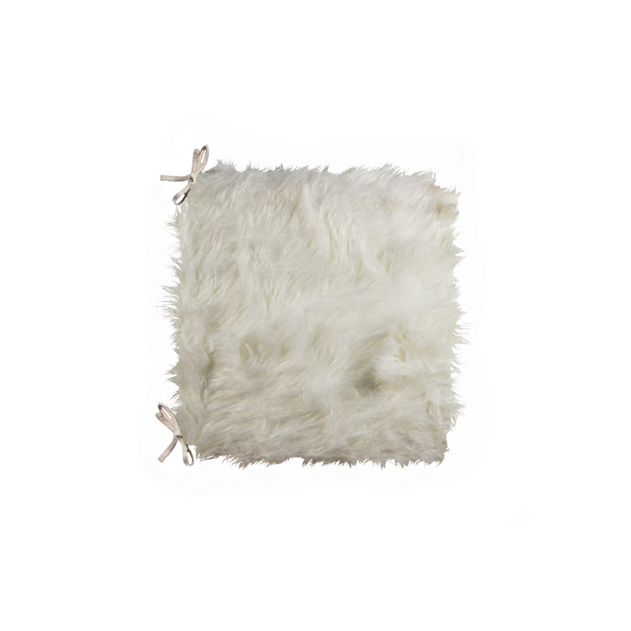 16" x 16" x 2" Fascinating Off White Laredo Seat Cushion - 2 Pack