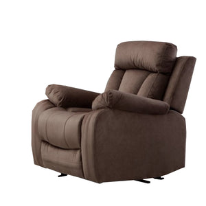 40" Modern Brown Fabric Chair