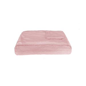 50" x 70" x 2" Rose, Faux Fur - Throw