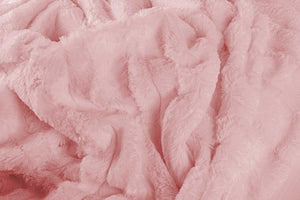 50" x 70" x 2" Rose, Faux Fur - Throw