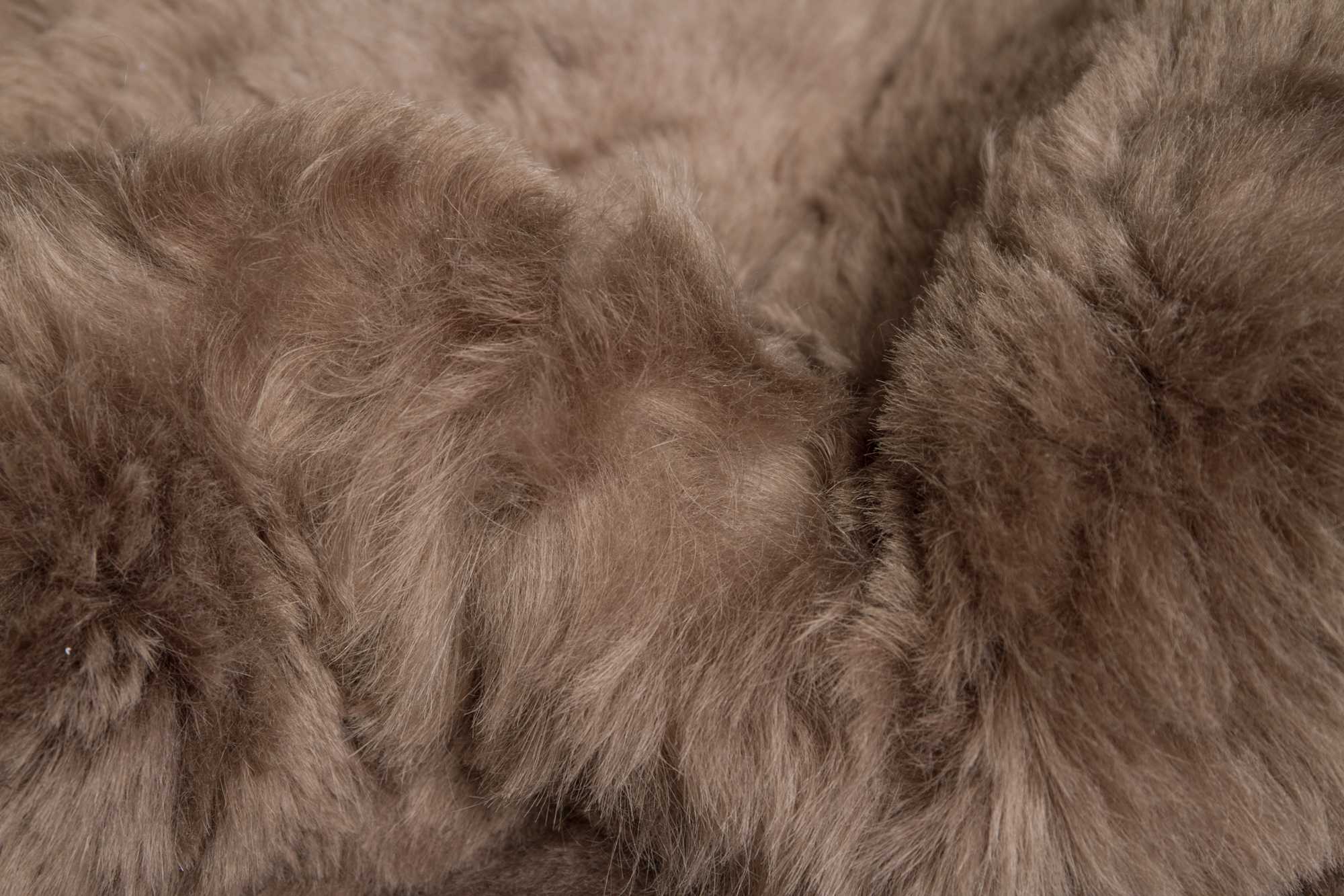 24" x 36" Taupe, Sheepskin Single Long-Haired - Rug