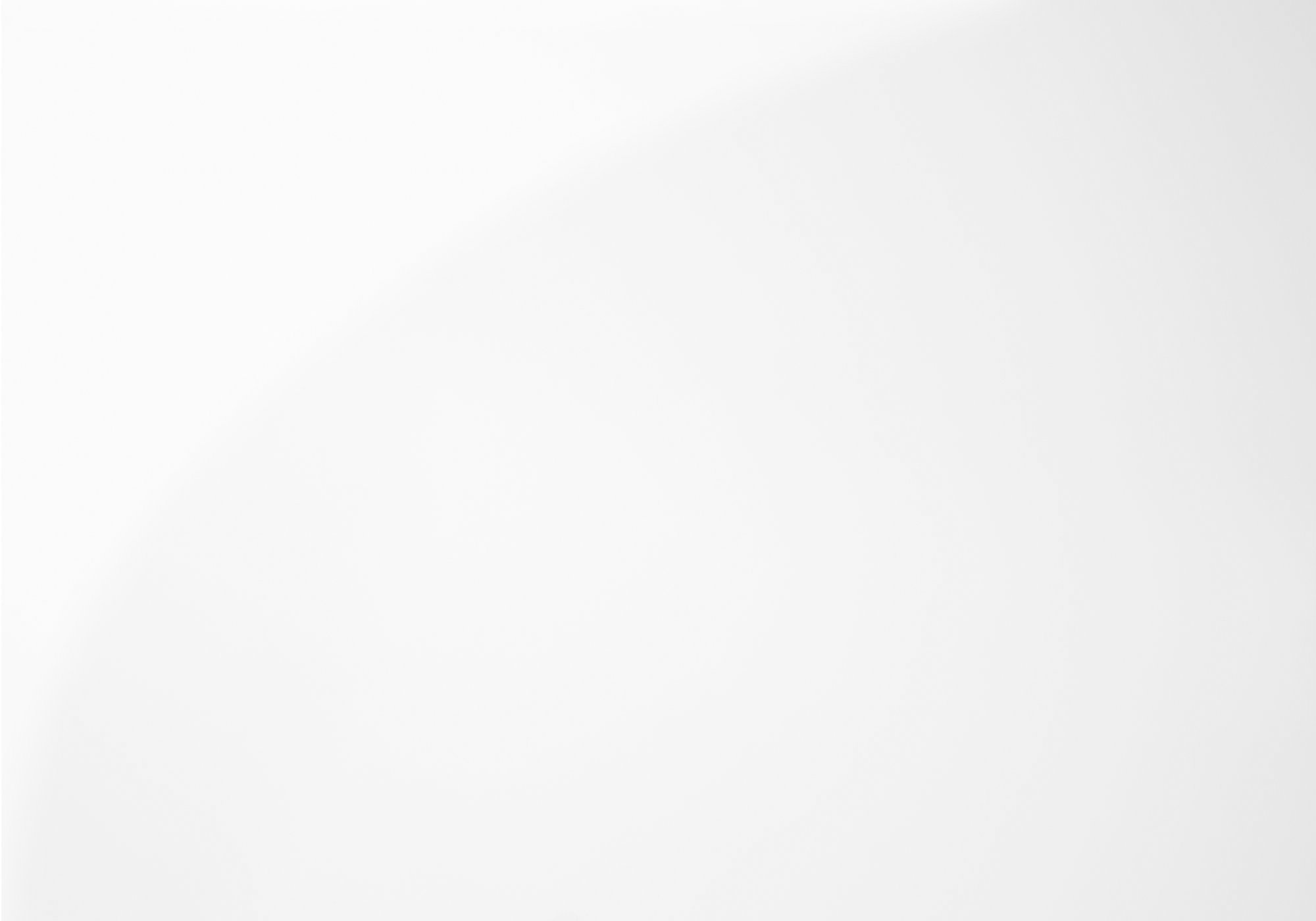 36" x 48" x 31" White  Gloss Particle Board and Chrome  Metal  Dining Table