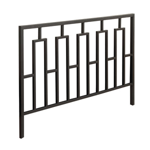59.75" x 47" QueenFull SizeBlack HeadboardFootboard